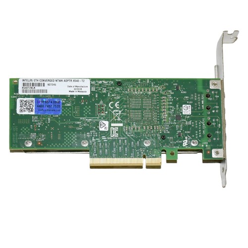 Intel X540-T2 Dual-Ports RJ-45 10GbE PCIe High-Profile Converged Network Adapter - Picture 5 of 10