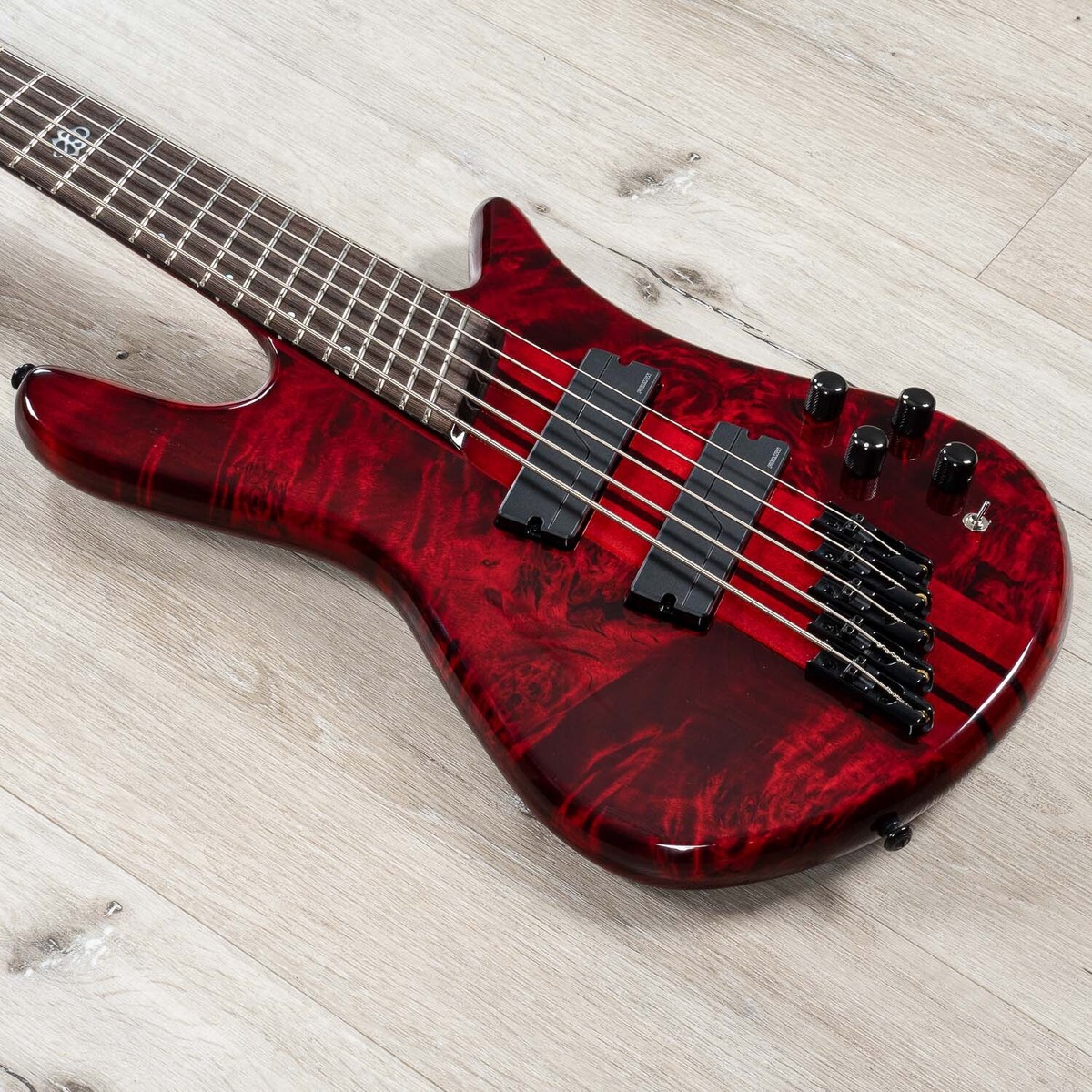 dimension　5弦ベース Spector NS Dimension 5 Bass Guitar - Super Faded Black Gloss