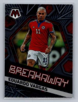 Eduardo Vargas 2021-22 Panini Mosaic Road to FIFA World Cup Breakaway #30