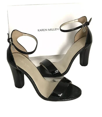 CHAUSSURES ESCARPINS SANDALES KAREN MILLEN T 37 COMME NEUF - Photo 1/4