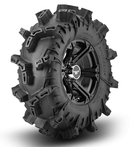 SuperATV Terminator Max 28X10-14 On Bandit H Rim 4/156 - Single Wheel