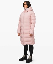 Nwt Lululemon Sleet Street Long Jacket~size:2,4,6~ Smoky Blush & Cssi