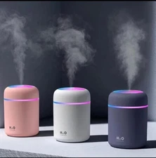 300ml Portable USB LED Mini Car Home Humidifier Aroma Oil Diffuser Mist Purifier