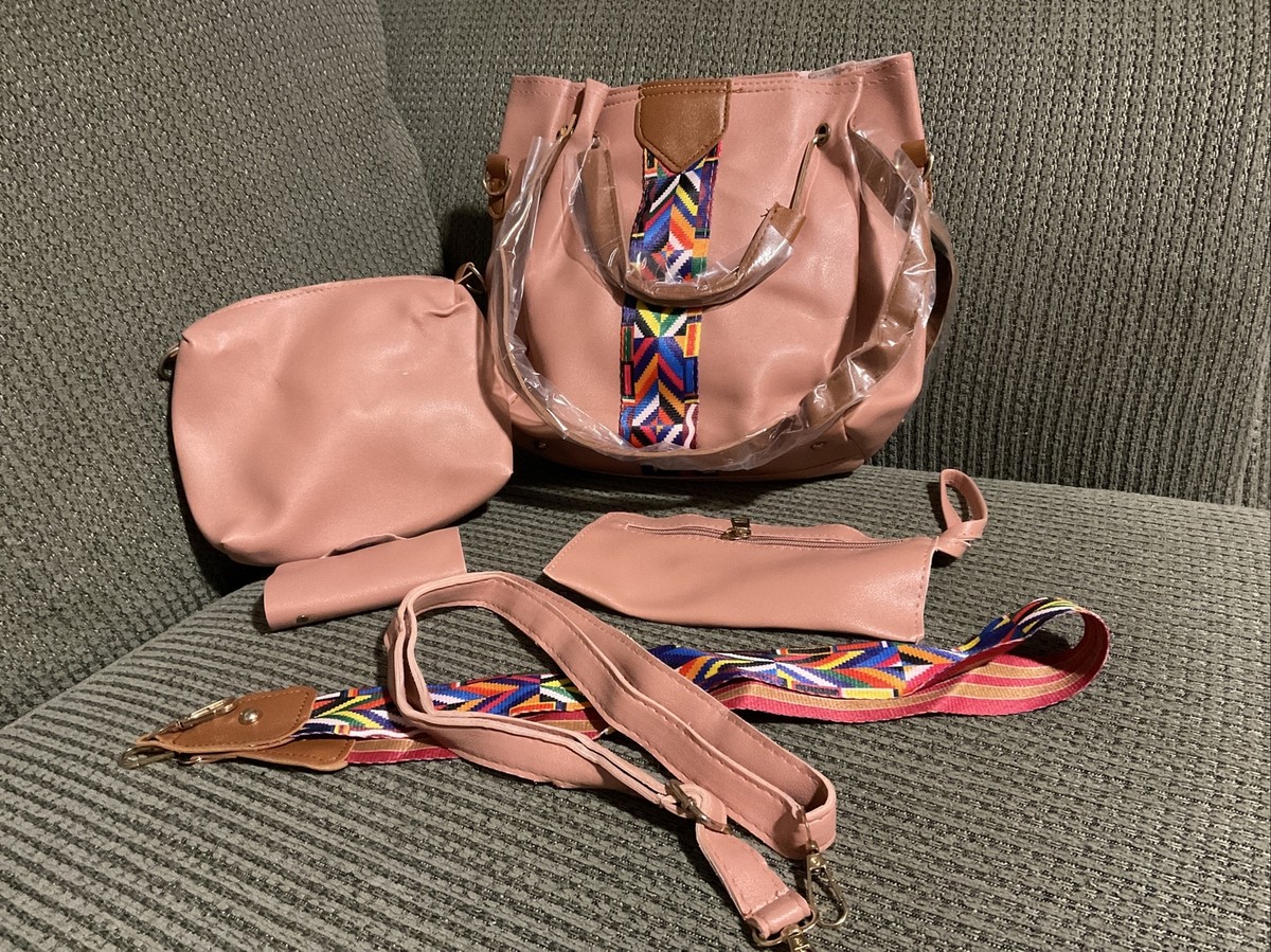★hai★ Laila Bag Pink Laila Medium Leather Satchel | Michael Kors [US]