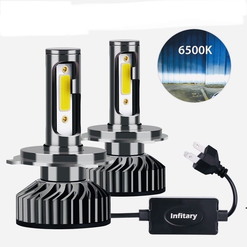 Extremely Bright CANBUS 100W 16000Lumens H4 (9003) Hi/Lo LED Headlight Bulbs - Picture 2 of 12