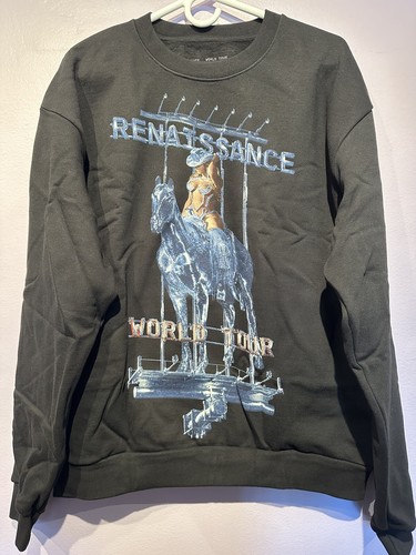 Beyoncé Renaissance World Tour Crewneck Sweatshirt Unisex Black XL NWOT ...