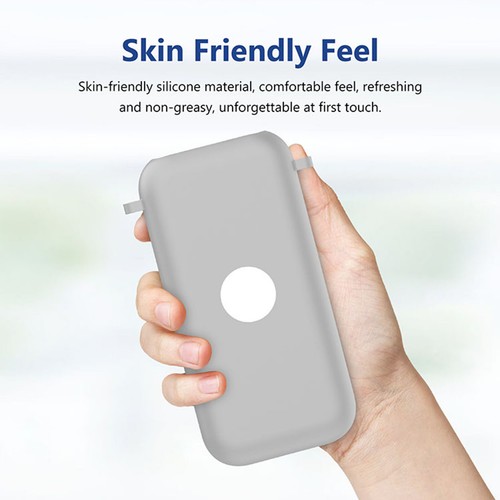 Etui en silicone avec sangle anti-chute protection la batterie pour Vision Pro - Photo 4 sur 11