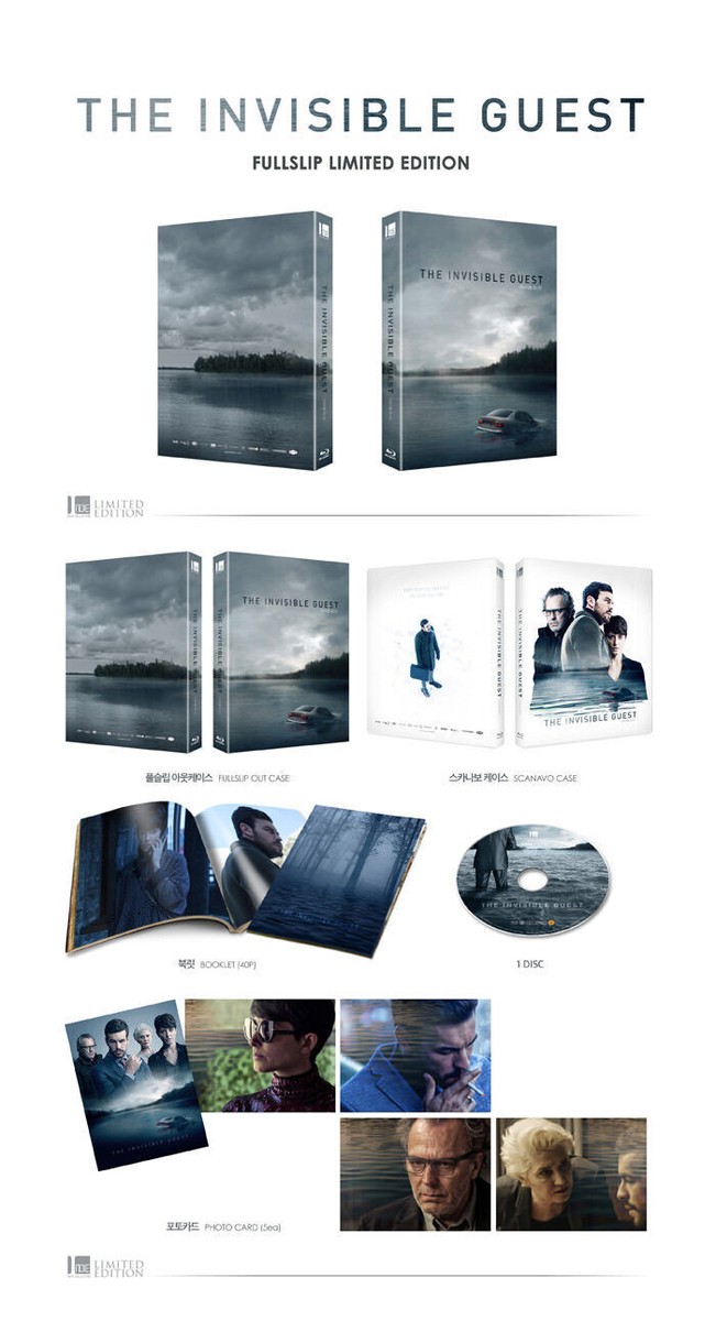 USED] The Invisible Guest BLU-RAY Full Slip Limited Edition