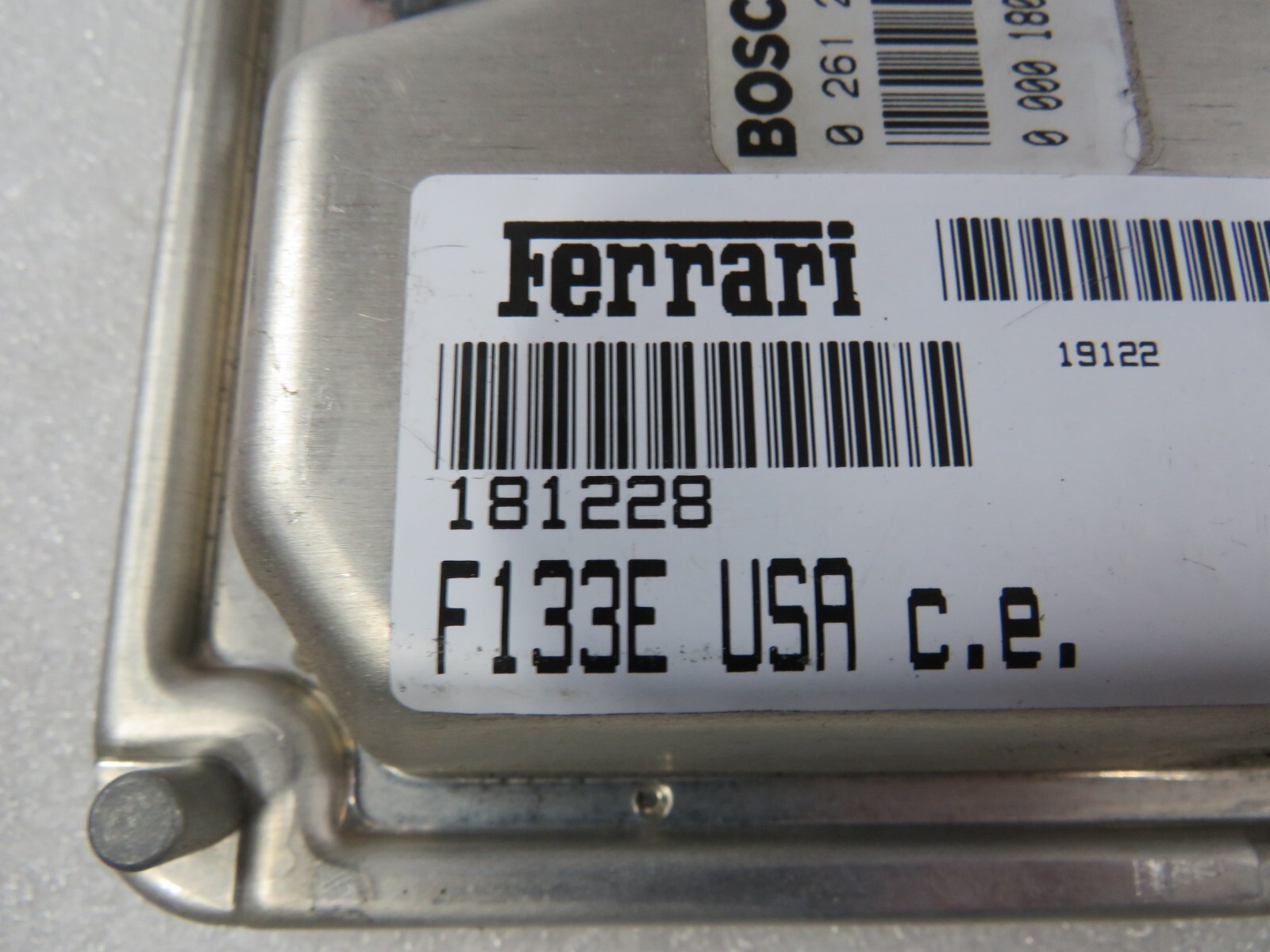 Ferrari 575, RH, Right, Engine Control Module, Used, P/N 181228