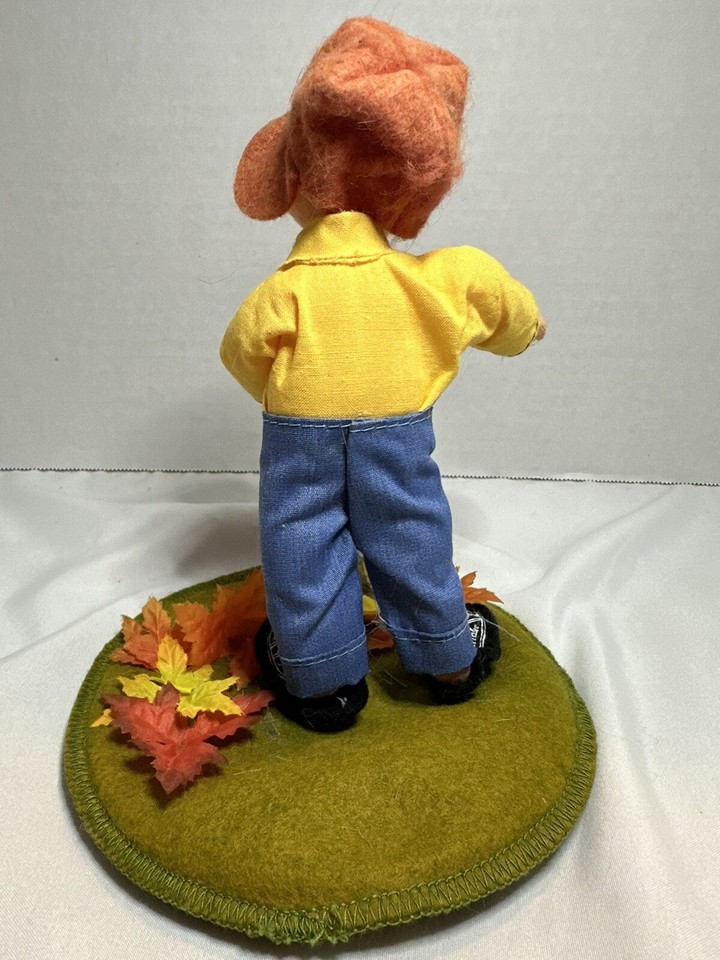 Analee Boy, Fall Decor 1998, Fall leaves Thanksgiving Vintage eBay