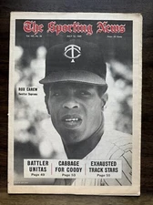 1969 The Sporting News ROD CAREW Minnesota Twins July 12 1969 Newsstand EX
