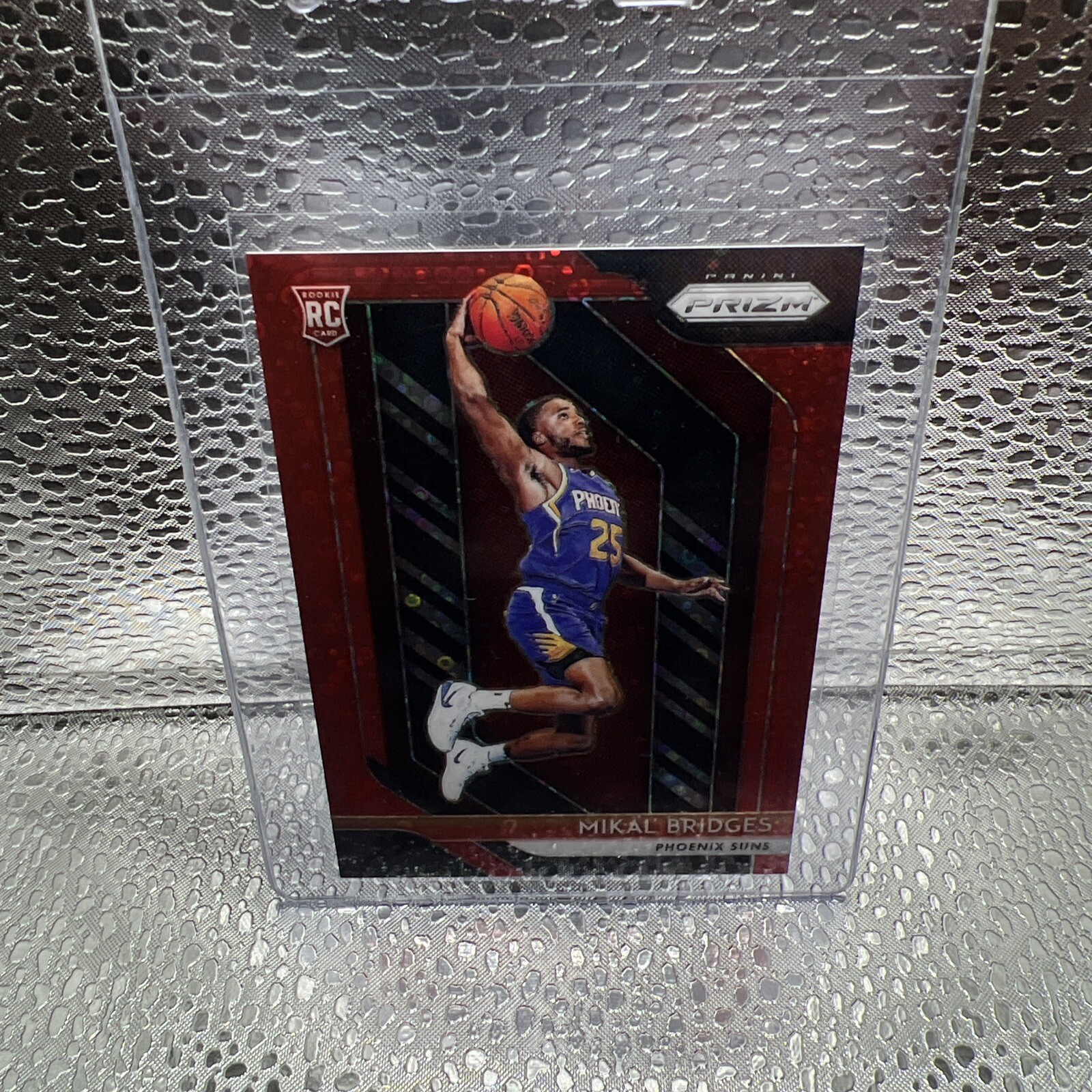 2018-19 Panini Prizm - Fast Break Red Prizm #289 Mikal Bridges /125 (RC)