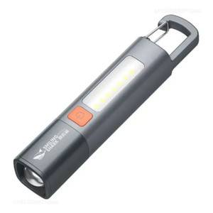 Lanterna De LED Smile Shark USB Recarregável Luz Multi-Função Treasure