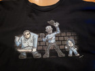 TeePublic Men's XL Shirt Freddy Jason Chucky Hitchhiking Ghosts Haunted Mansion