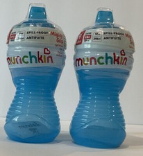 Munchkin Mighty Grip Spill Proof, Sippy Cup, 10 Ounces Lot Of Three 2