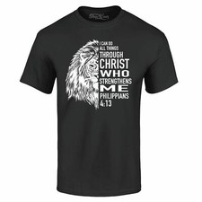 I Can Do All Things Through Christ T-shirt Philippians 4:13 Shirts