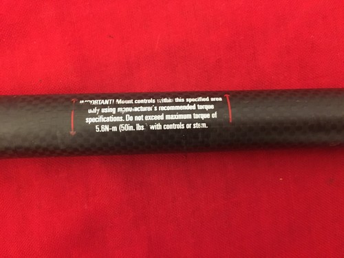 Answer ProTaper Carbon Fiber Lo-Rise Handlebar 25.4mm Fits Turner Merlin Ibis - Picture 10 of 16