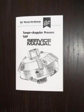 Winona Van Norman Tange-angular Valve Seat Cutter Manual