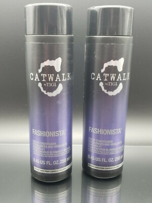 2 Tigi Catwalk Fashionista Violet Conditioner for Blondes and Highlights 8.45 oz