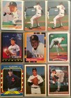 LOT OF 106 BOSTON RED SOX / THE GREAT ROGER CLEMENS BASEBALL CARDS - 1980s/90s   — photo 3