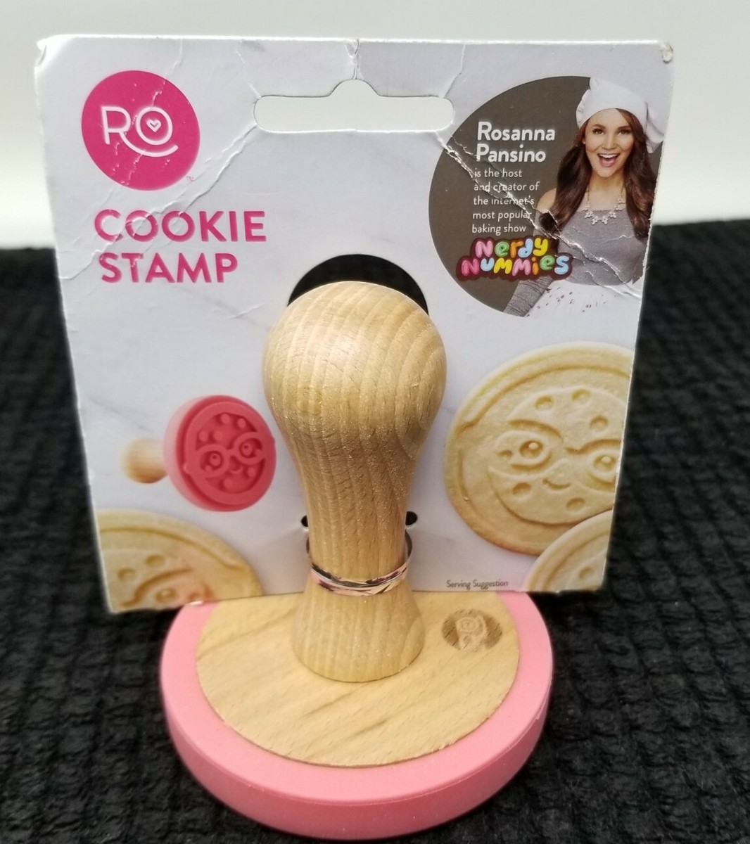 Rosanna Pansino Nerdy Nummies Cookie Stamp by Wilton Pink