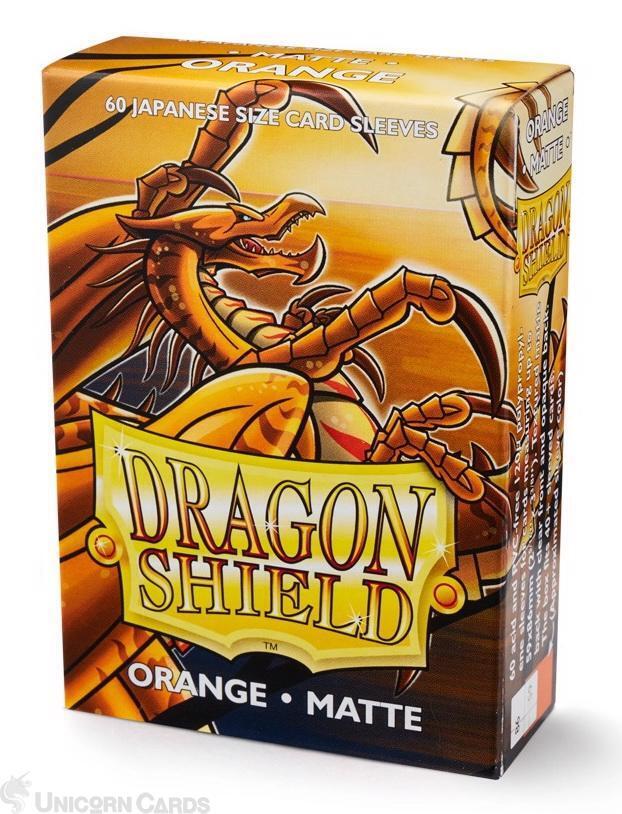Dragon Shield Matte Orange : Japanese Size Sleeves (60) : YuGiOh Cards :: | eBay UK Dragon Shield Matte Orange : Japanese Size Sleeves (60) : YuGiOh Cards :: | eBay UK