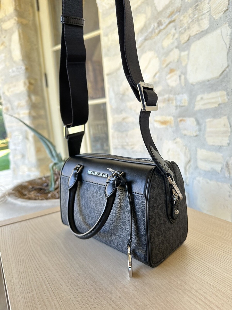 Michael Kors MK Travel XS Duffle Xbody - Black | eBay