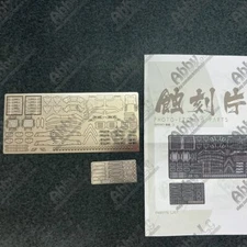 REPRINT Detail up Add-on Etched Sheet for ANCHORET Resin MG 1/100 Sazabi ver ka 