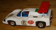 Vintage 1960s ALPS Battery Powered Chaparral 2F Race Car