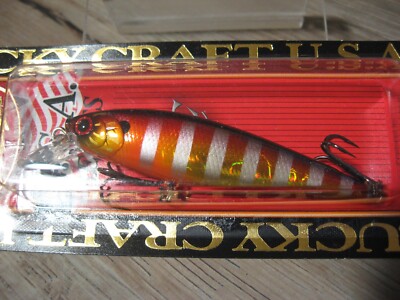 Lucky Craft 3 1/8'' Suspending Fishing Lure 3/8 Oz Pointer 78 Maguma Heat Up Gill