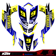 Kit de Gráficos Yamaha YFZ450 2003-2008 ATV Vinilo Personalizado
