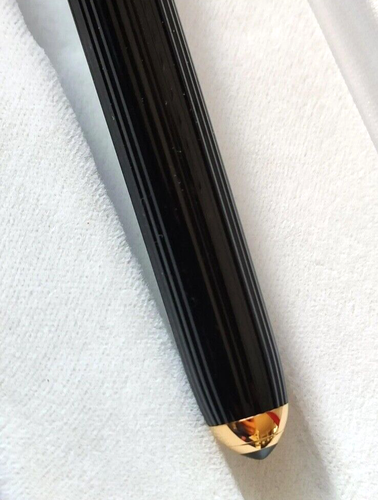 Louis Cartier Dandy Black Resin and Plaque rollerball like new - Bild 11 von 22