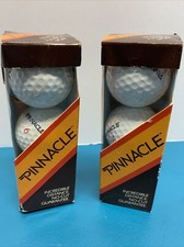 Vintage Acushnet Pinnacle box 2 Sleeves of 6 Golf Balls In Packaging