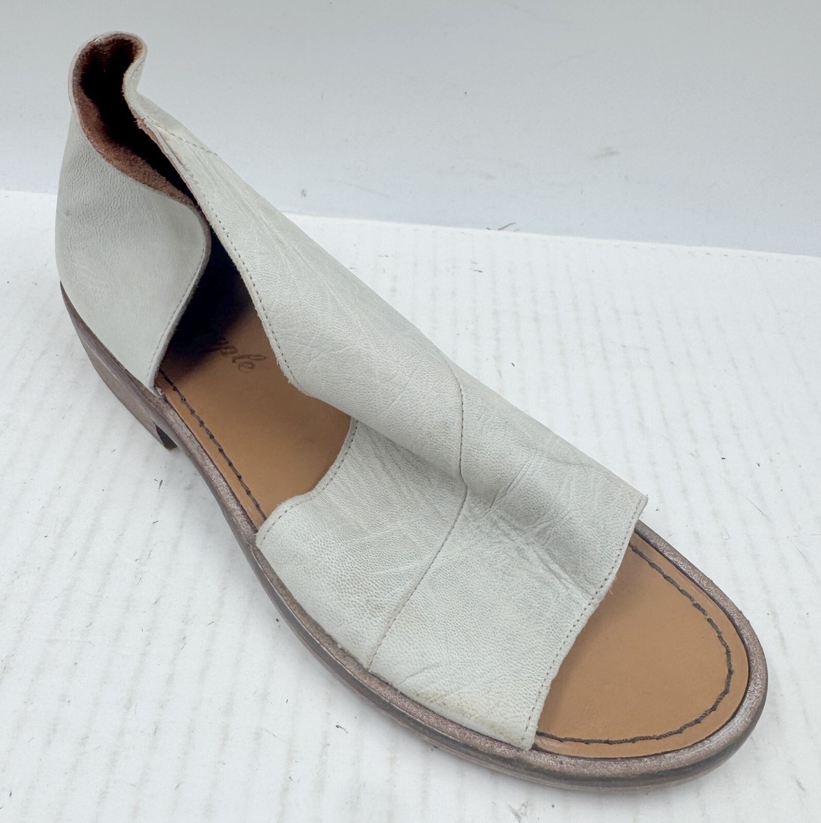 Free People Mont Blanc Asymmetrical Women's Sandals Dove Grey