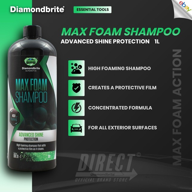 Diamond Brite Car Shampoo High Foam 1 Litre Db311 and Hand Cleaner