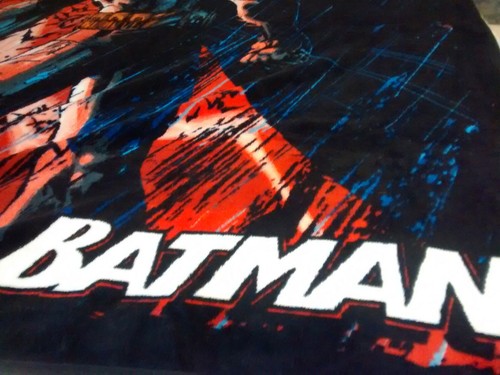 Batman Super Plush Soft Fleece Throw Blanket 48"x56" DC Comics TM (s14) - Picture 3 of 3