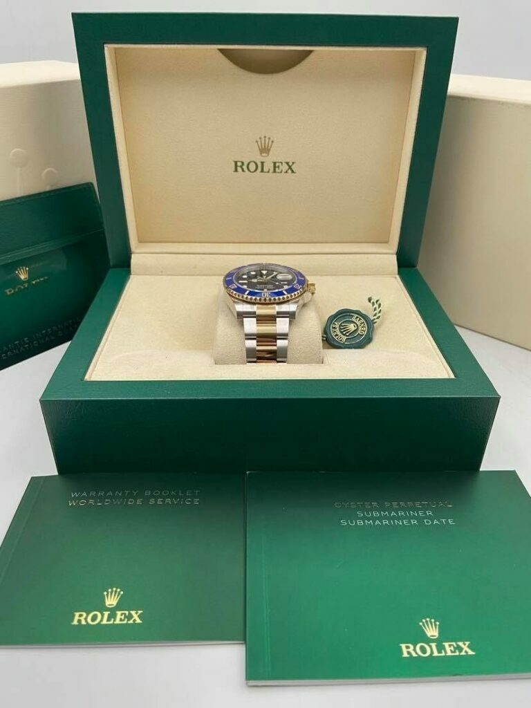 Rolex Submariner Date 41mm Blue Dial Two Tone 126613LB Pre-Owned