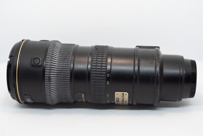 Nikon AF-S Nikkor 70-200mm F/2.8 G ED VR - Objectif Avec Pare-soleil Et Housse