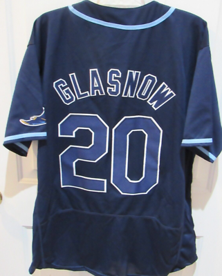Tyler Glasnow Tampa Devil Rays Nike MLB Baseball Jersey Men's Size