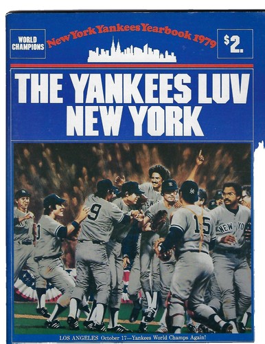 New York Yankees Official Yearbook 1984 - SPECIAL BASEBALL