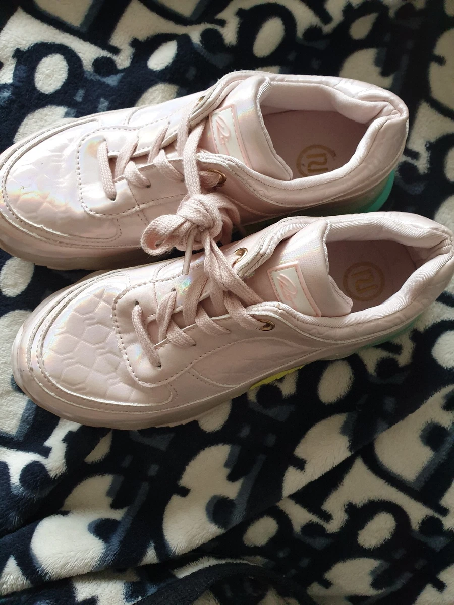 River island cheap pink trainers