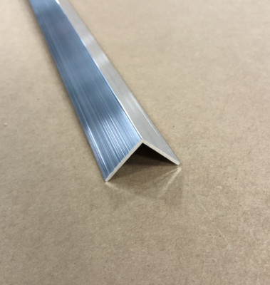1'' x 1'' Aluminum Angle 48 in Long, Mill Finish 1/16th thick
