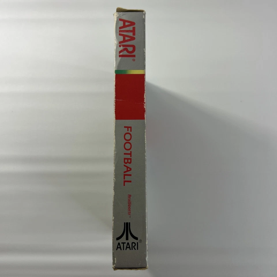 Football Atari 2600 Real Sports Complete CIB Rare W/ OEM Warranty Card - Image 4 of 4