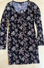Forever 21 Women’s Sz Medium BodyCone Stretchy Floral Mini