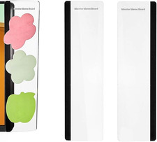 2Pcs Transparent Computer Monitor Memo Board Multifunction Monitor Message Bo...