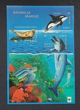 timbres neufs france année 2002 en feuillet : n° 3485 3486 3487 3488