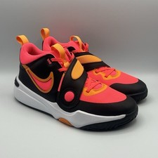 Nike Team Hustle D11 Black Punch Basketball Shoes - Kids Youth Size 6.5 NEW