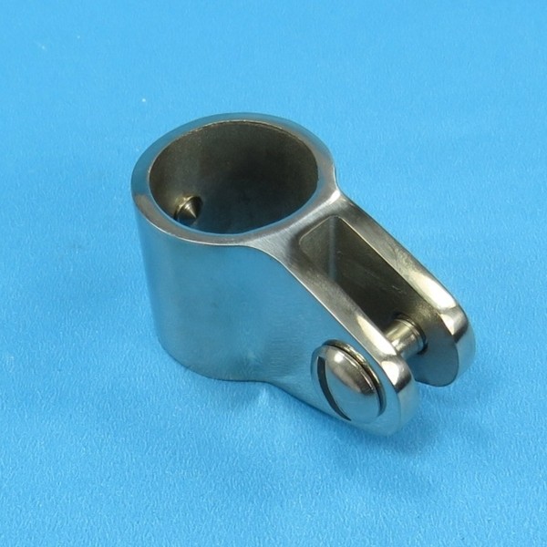 22Mm Edelstahl Adapter Beschlag Reling Gegenteil ÖSe BootszubehöR Poliert V4A Va-image