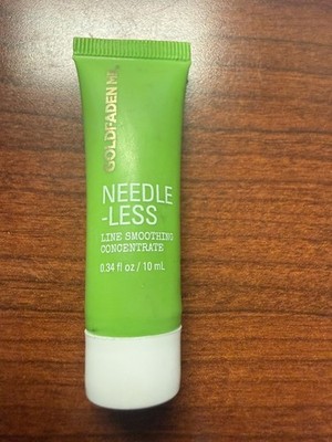 GOLDFADEN NEEDLE-LESS Line Smoothing Concentrate .34oz/10mL EA TRAVEL SZ SEALED
