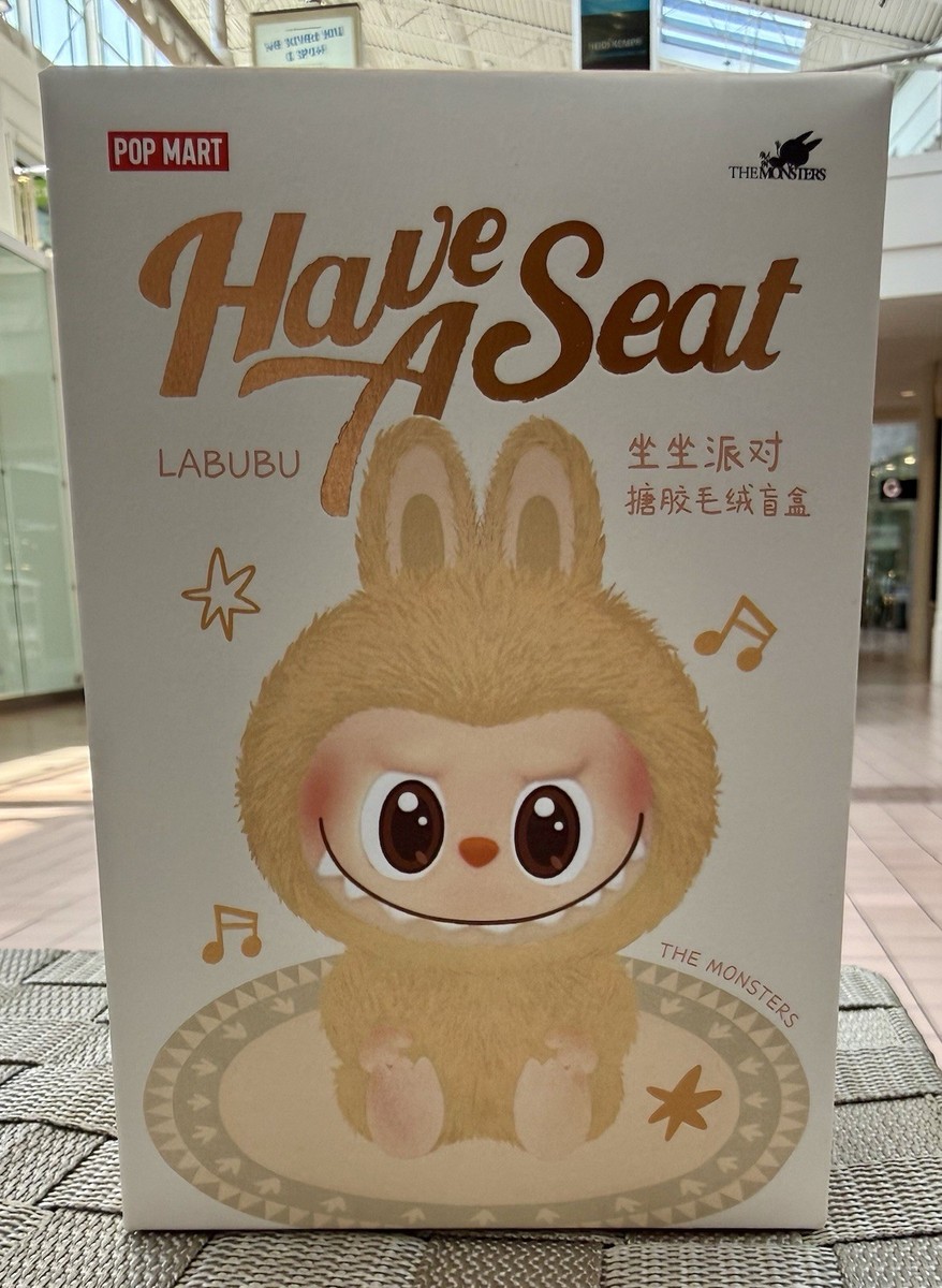 その他 POP MART Have A Seat Labubu POP NOW:THE MONSTERS - Have a Seat Vinyl Plush Blind Box